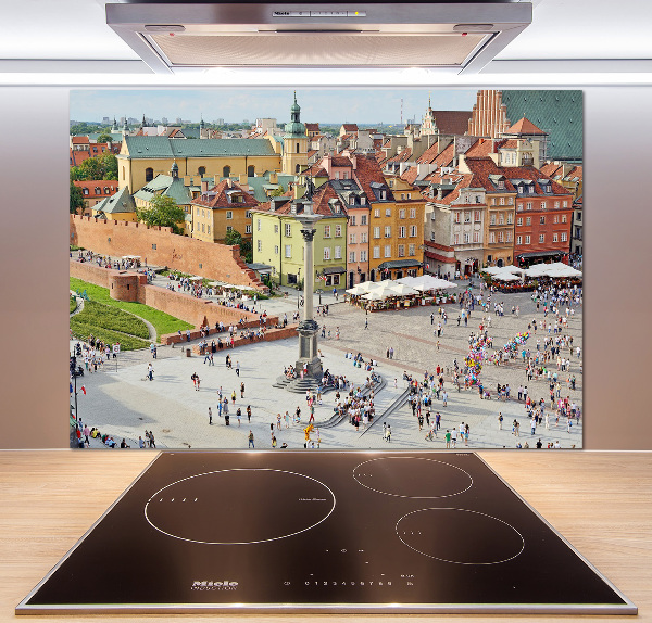 Crédence cuisine en verre Varsovie Pologne