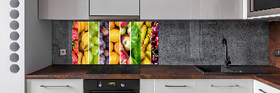 Verre pour crédence Fruits