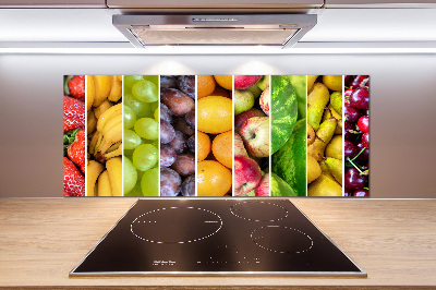 Verre pour crédence Fruits