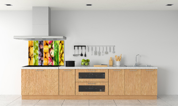 Verre pour crédence Fruits