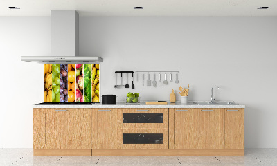 Verre pour crédence Fruits