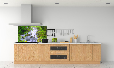 Crédence de cuisine en verre Rivière de montagne