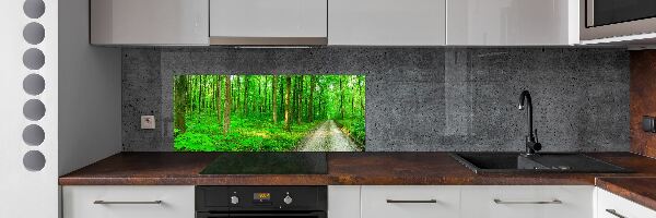 Panneau crédence cuisine Arbres dans la forêt