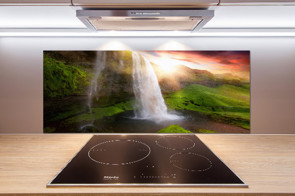 Panneaux muraux cuisine Chute d'eau