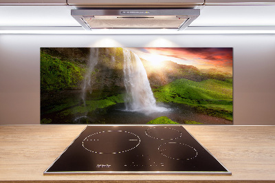 Panneaux muraux cuisine Chute d'eau