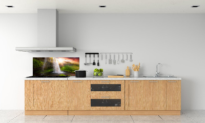 Panneaux muraux cuisine Chute d'eau