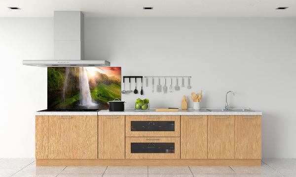 Panneaux muraux cuisine Chute d'eau