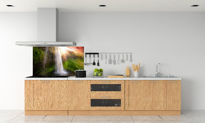 Panneaux muraux cuisine Chute d'eau