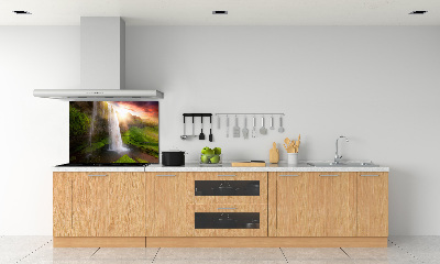 Panneaux muraux cuisine Chute d'eau