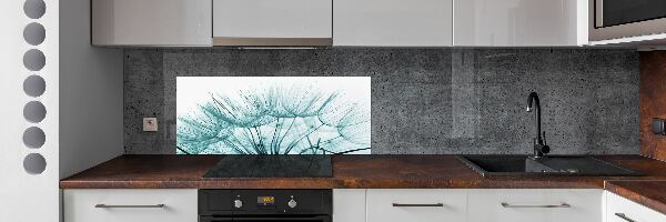 Crédence en verre avec motif Graine de bouffi