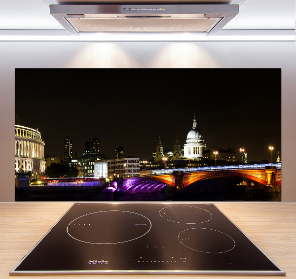 Crédence de cuisine en verre Pont de nuit