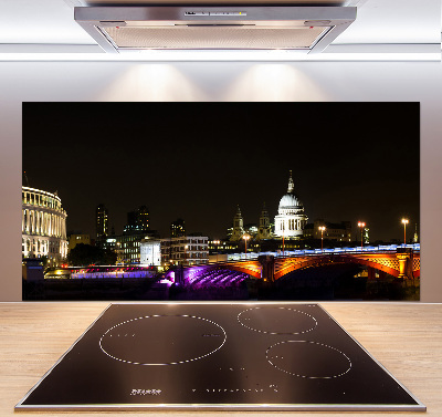 Crédence de cuisine en verre Pont de nuit