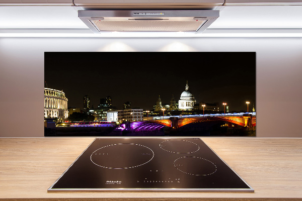 Crédence de cuisine en verre Pont de nuit