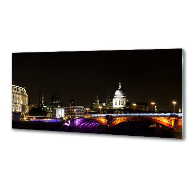 Crédence de cuisine en verre Pont de nuit