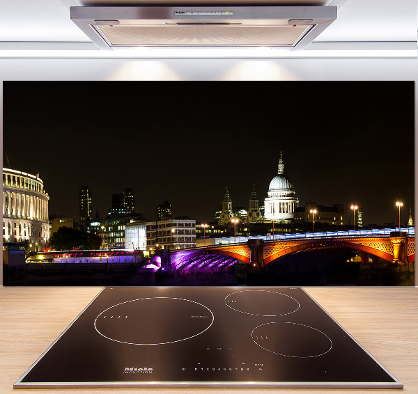 Crédence de cuisine en verre Pont de nuit