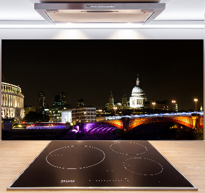 Crédence de cuisine en verre Pont de nuit