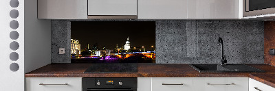Crédence de cuisine en verre Pont de nuit