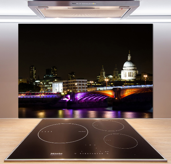 Crédence de cuisine en verre Pont de nuit