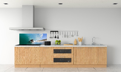 Panneau crédence cuisine Surfeur sur une vague