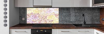 Panneau pour cuisine Motif floral