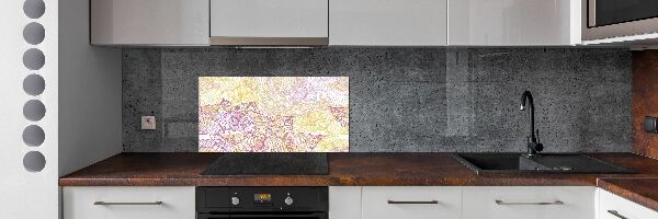 Panneau pour cuisine Motif floral
