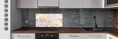Panneau pour cuisine Motif floral