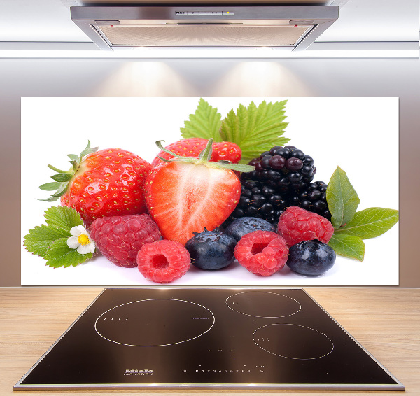 Panneaux muraux cuisine Fruits de la forêt