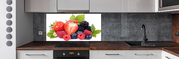 Panneaux muraux cuisine Fruits de la forêt