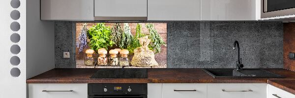 Panneau pour cuisine Herbes sur une ficelle