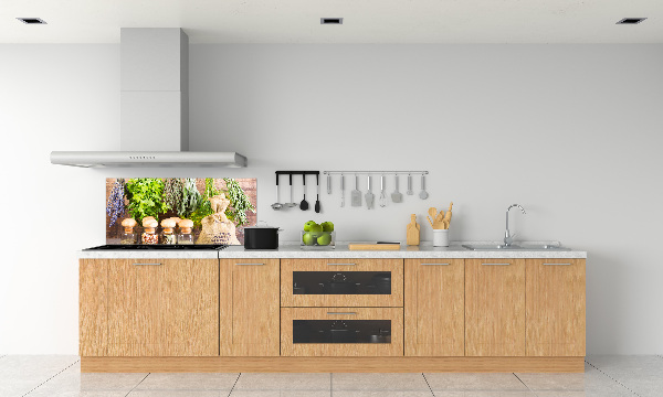 Panneau pour cuisine Herbes sur une ficelle