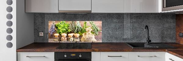 Panneau pour cuisine Herbes sur une ficelle