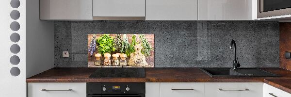 Panneau pour cuisine Herbes sur une ficelle