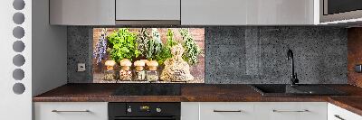 Panneau pour cuisine Herbes sur une ficelle