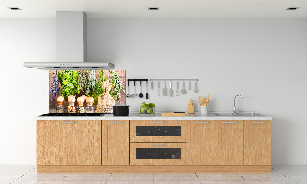 Panneau pour cuisine Herbes sur une ficelle