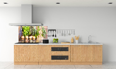 Panneau pour cuisine Herbes sur une ficelle