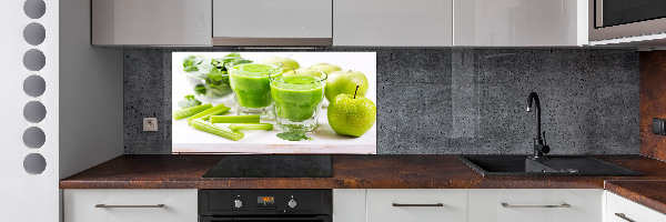 Panneau crédence cuisine Cocktail vert