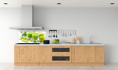 Panneau crédence cuisine Cocktail vert