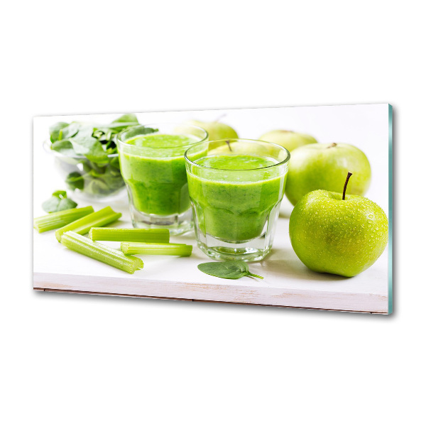 Panneau crédence cuisine Cocktail vert