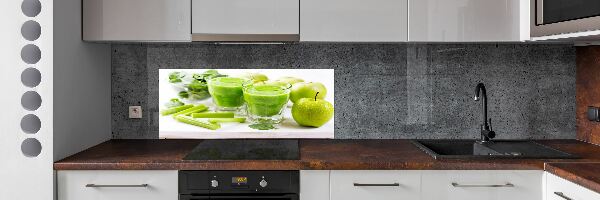 Panneau crédence cuisine Cocktail vert