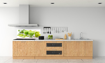 Panneau crédence cuisine Cocktail vert