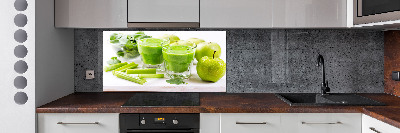 Panneau crédence cuisine Cocktail vert
