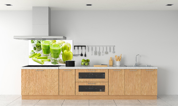 Panneau crédence cuisine Cocktail vert