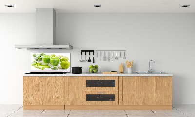 Panneau crédence cuisine Cocktail vert