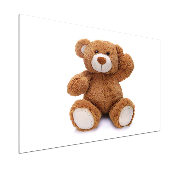 Crédence en verre cuisine Ours en peluche