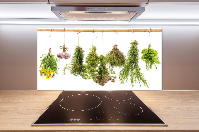 Crédence en verre Herbes sur une ficelle