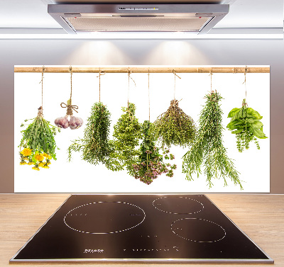 Crédence en verre Herbes sur une ficelle