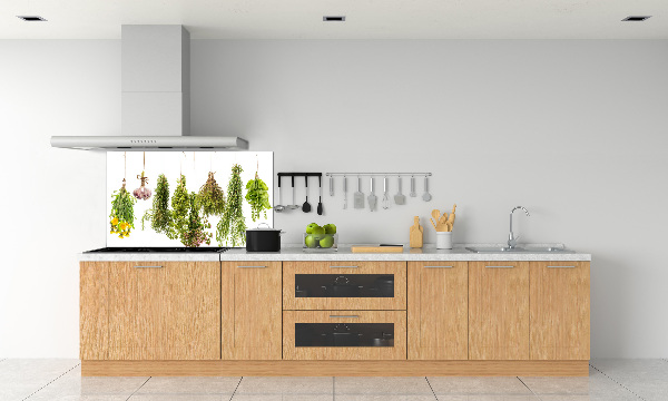 Crédence en verre Herbes sur une ficelle