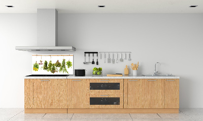 Crédence en verre Herbes sur une ficelle