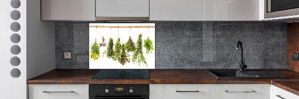 Crédence en verre Herbes sur une ficelle
