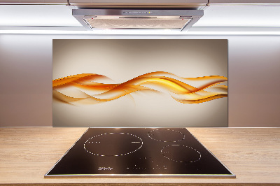 Panneau pour cuisine Vagues abstraites